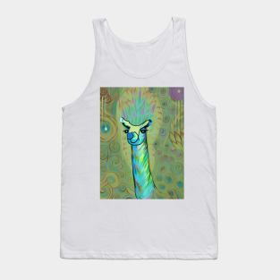 Colorful Llama Tank Top